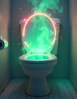 Pan Dimensional Poop Chute
